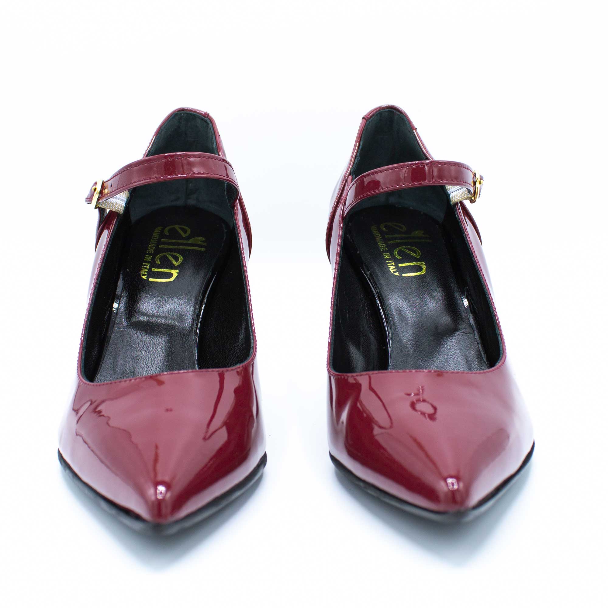 Décolleté donna in pelle naplack