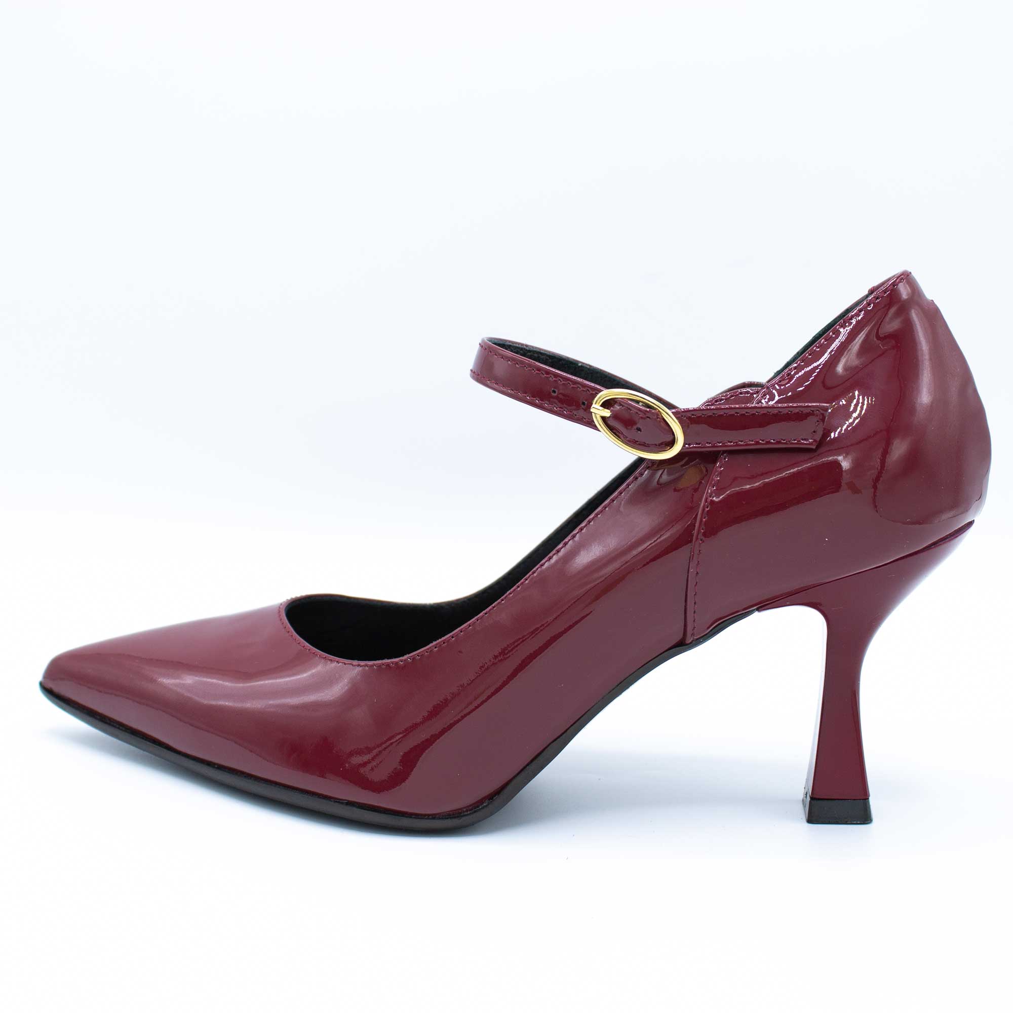 Décolleté donna in pelle naplack