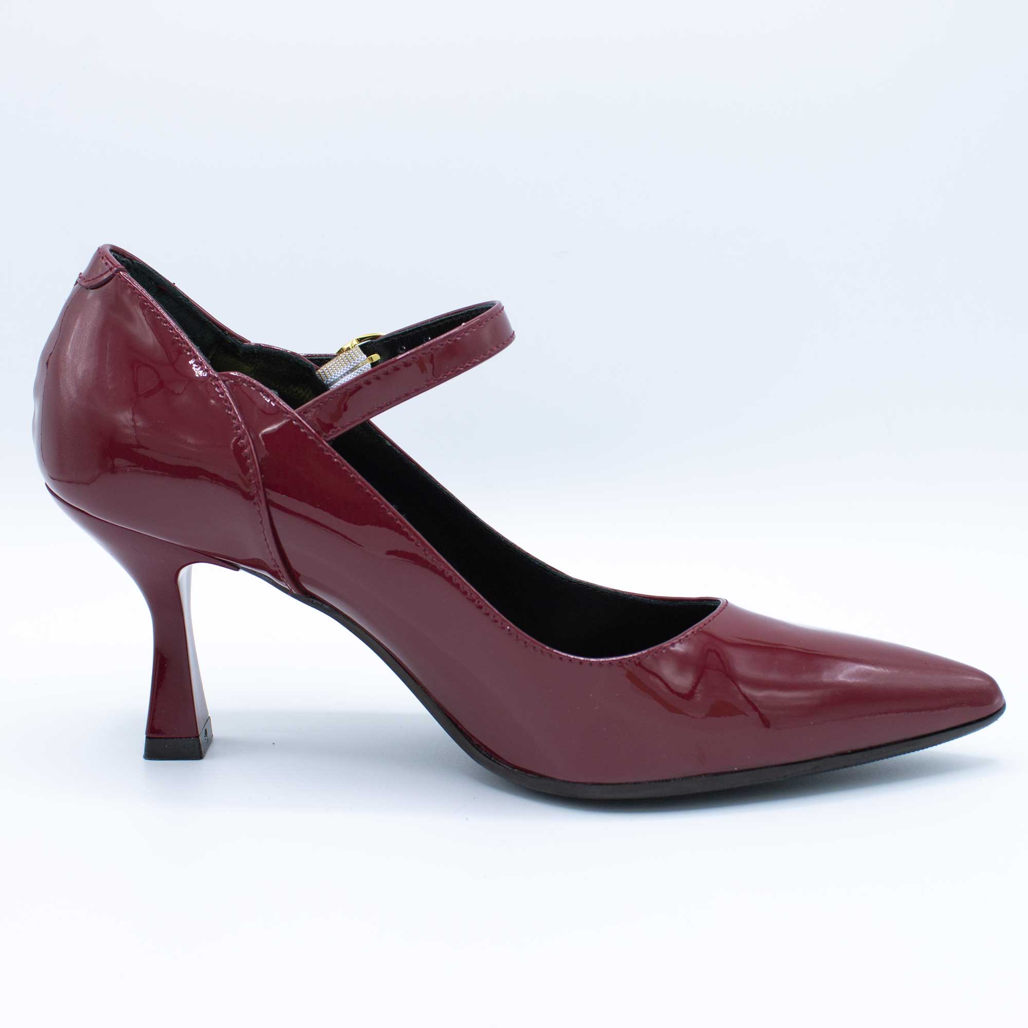 Décolleté donna in pelle naplack