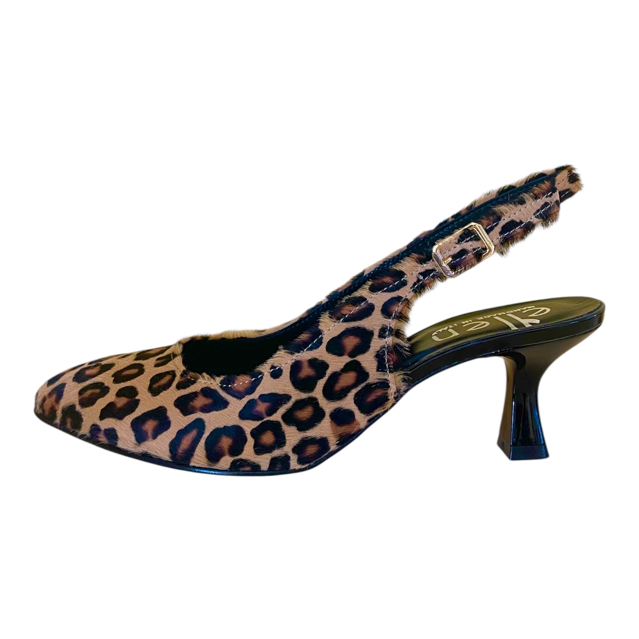 Slingback donna in cavallino