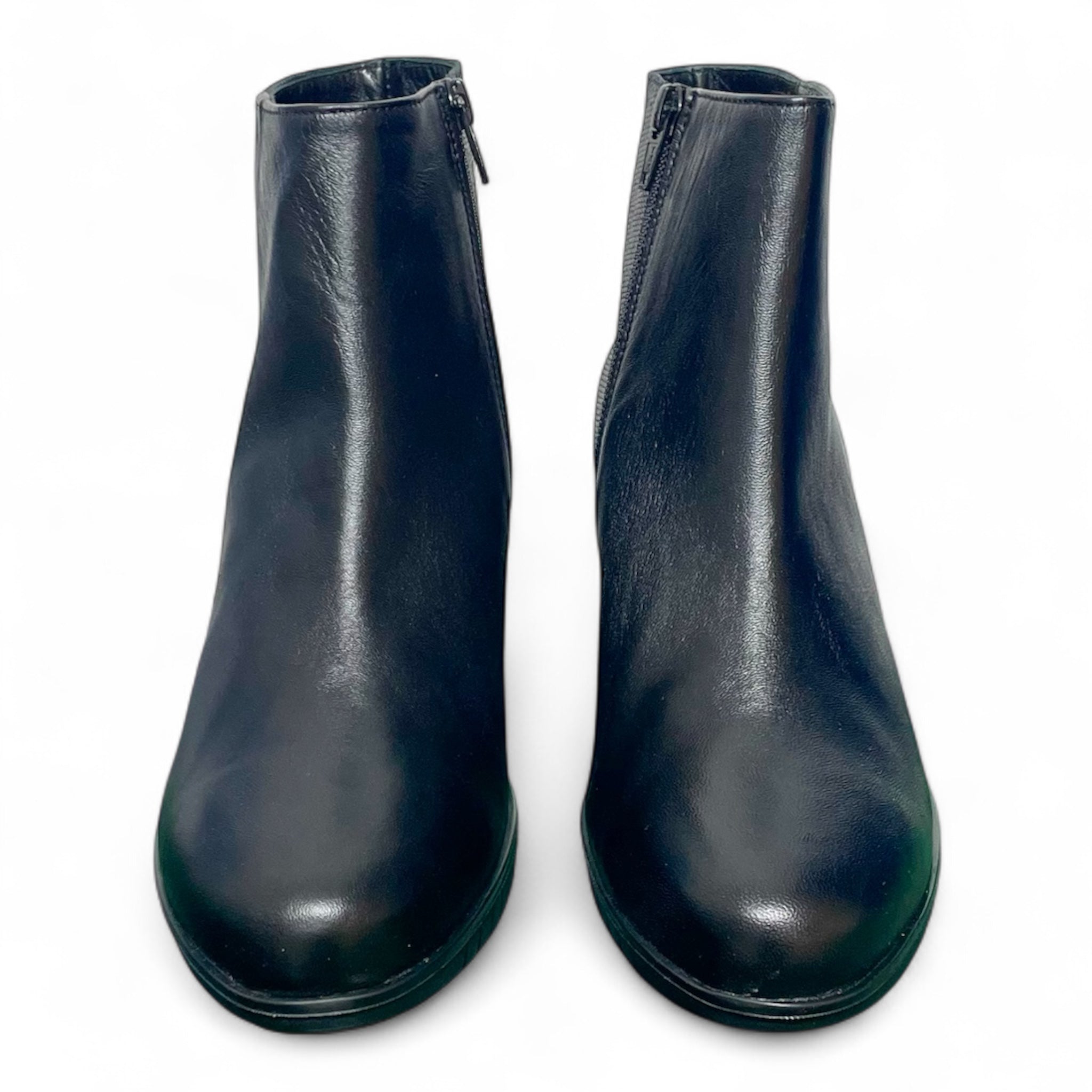 Stivaletto donna in pelle nero