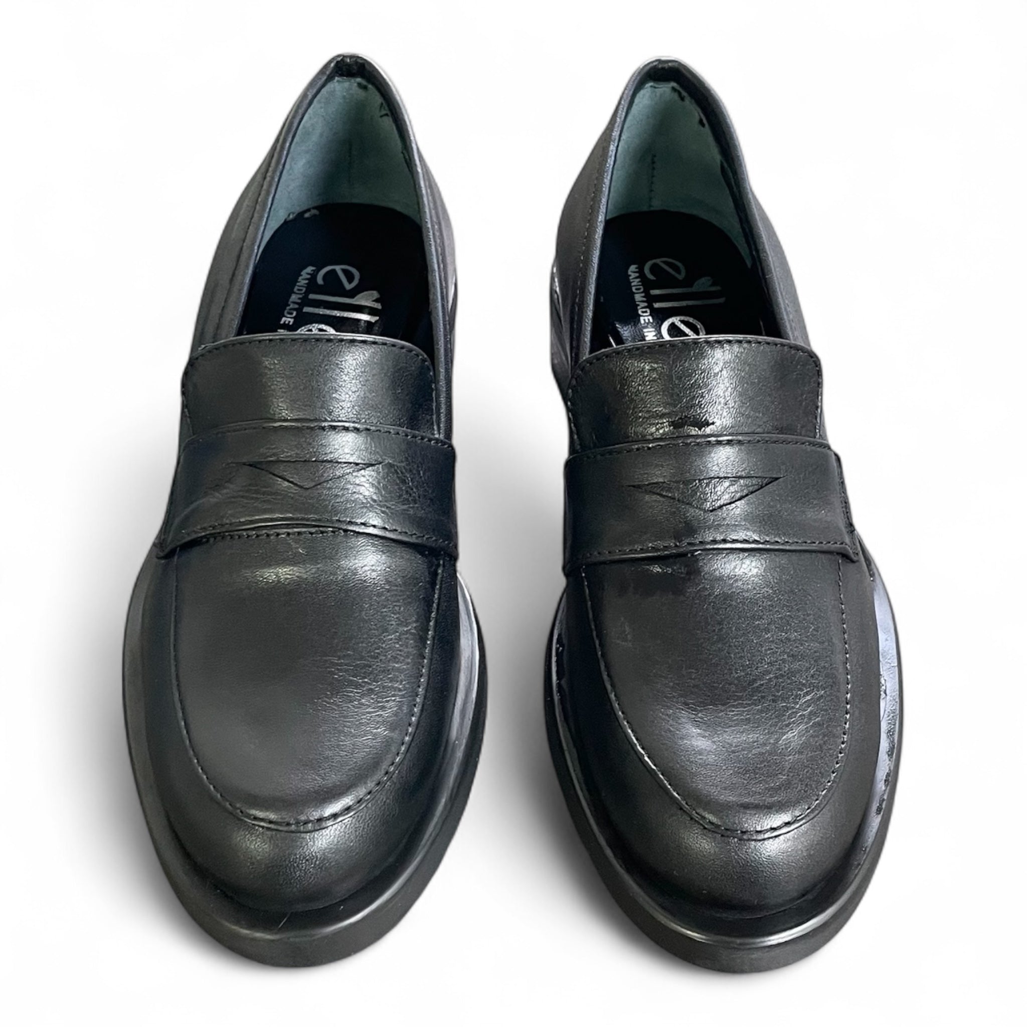 Mocassino donna in pelle nero