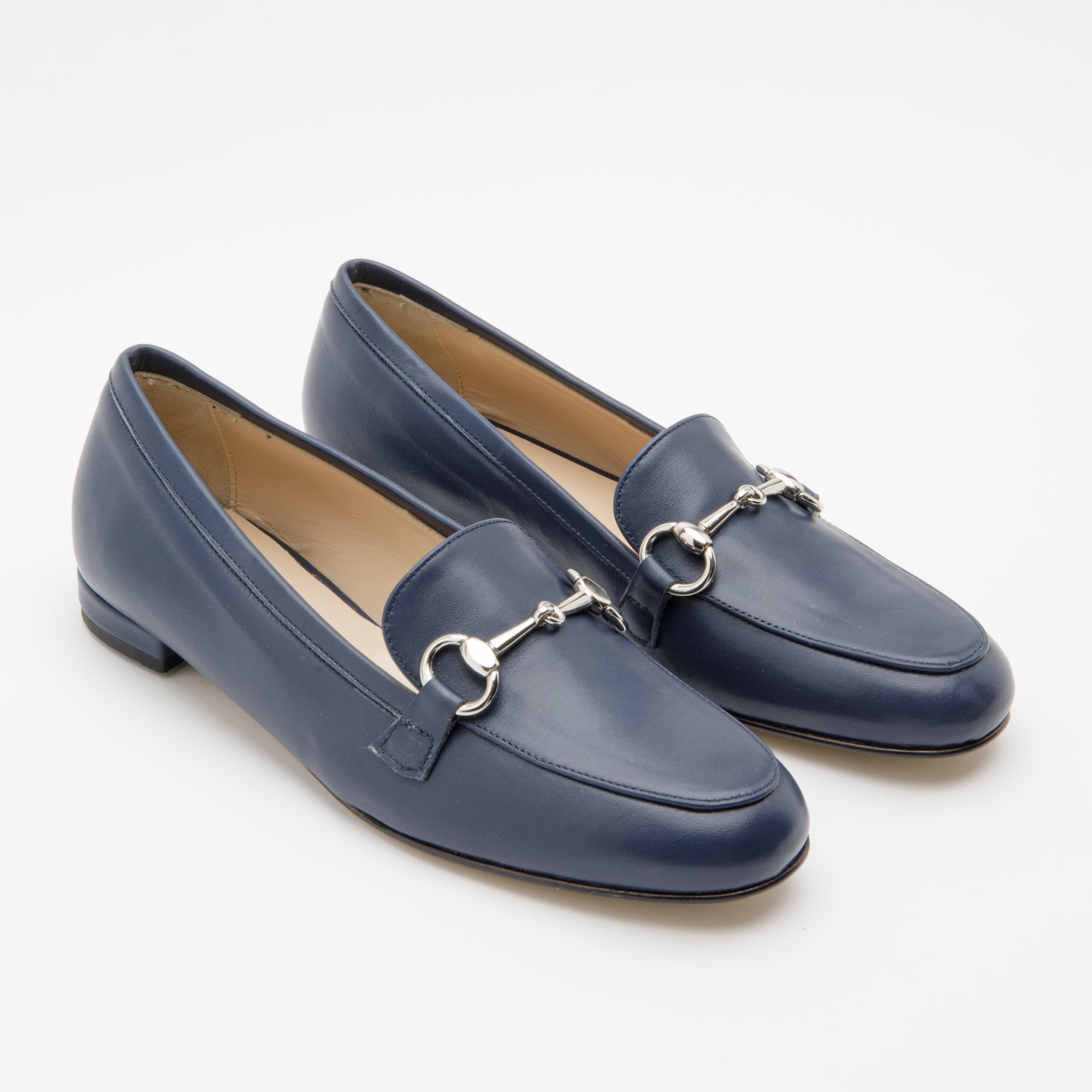 Mocassino donna blu