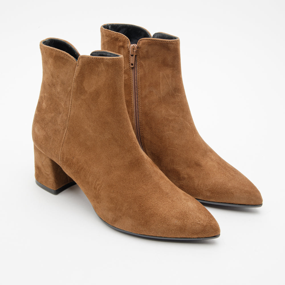 Stivaletto donna in camoscio rodeo