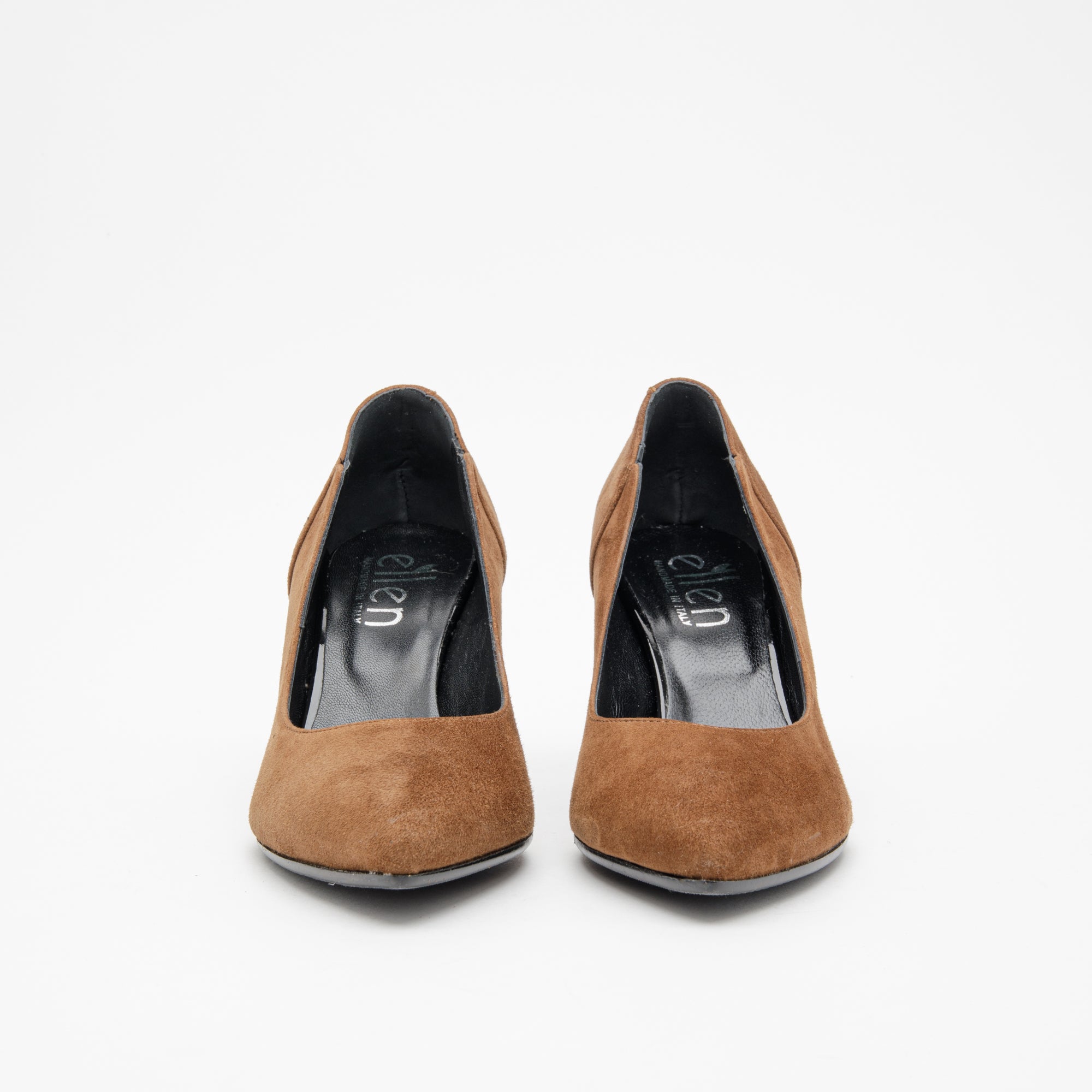 Décolleté donna in camoscio color rodeo