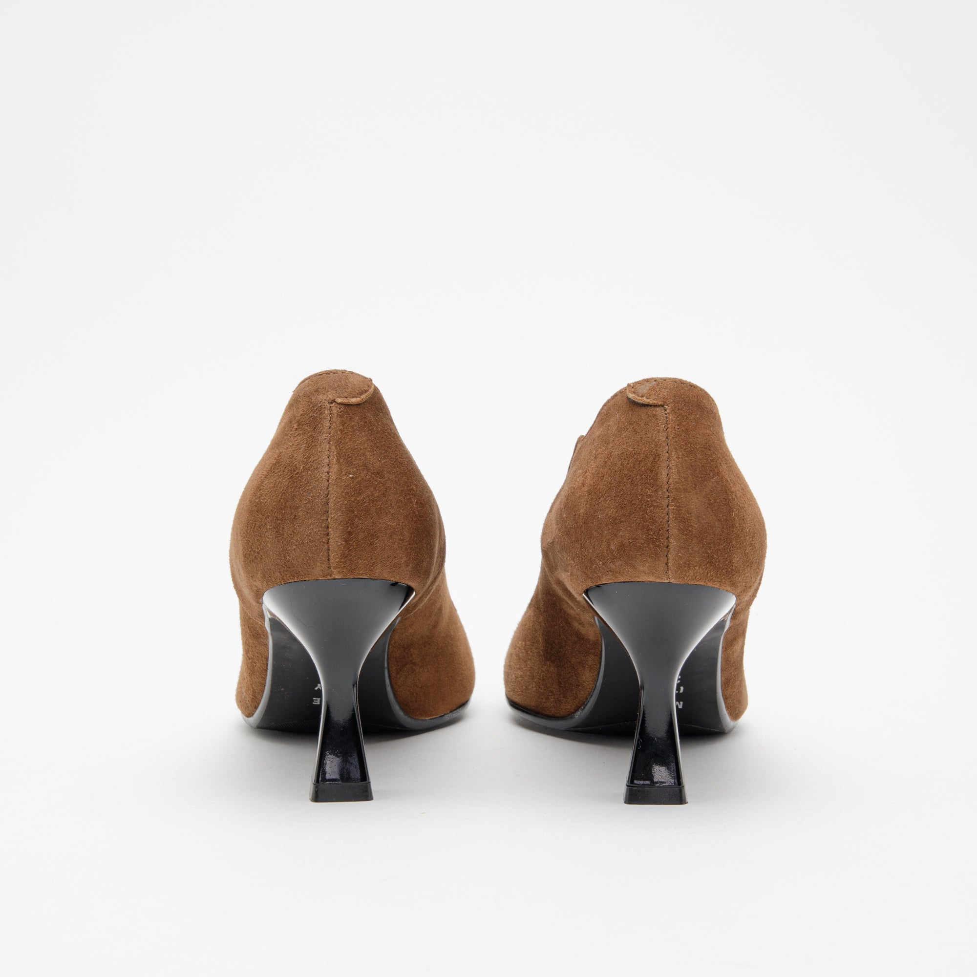 Décolleté donna in camoscio color rodeo