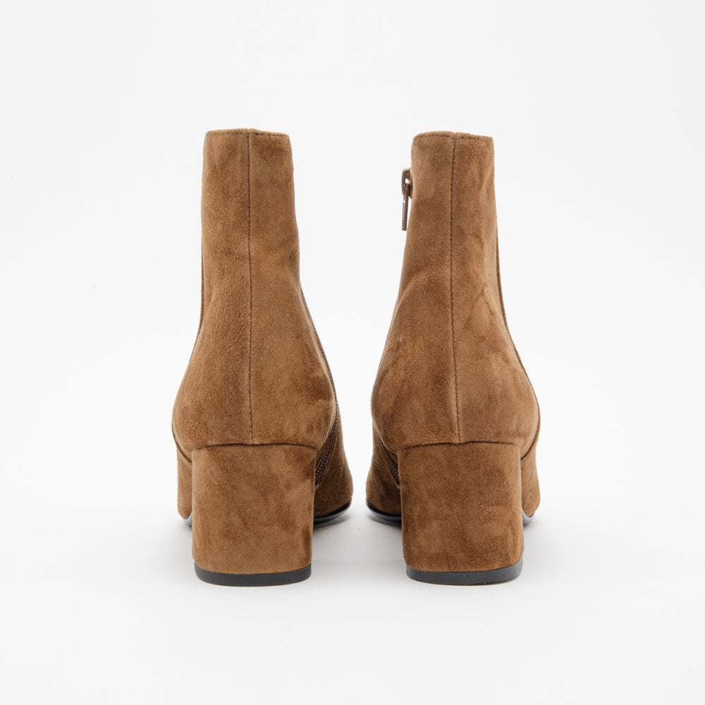 Stivaletto donna in camoscio rodeo