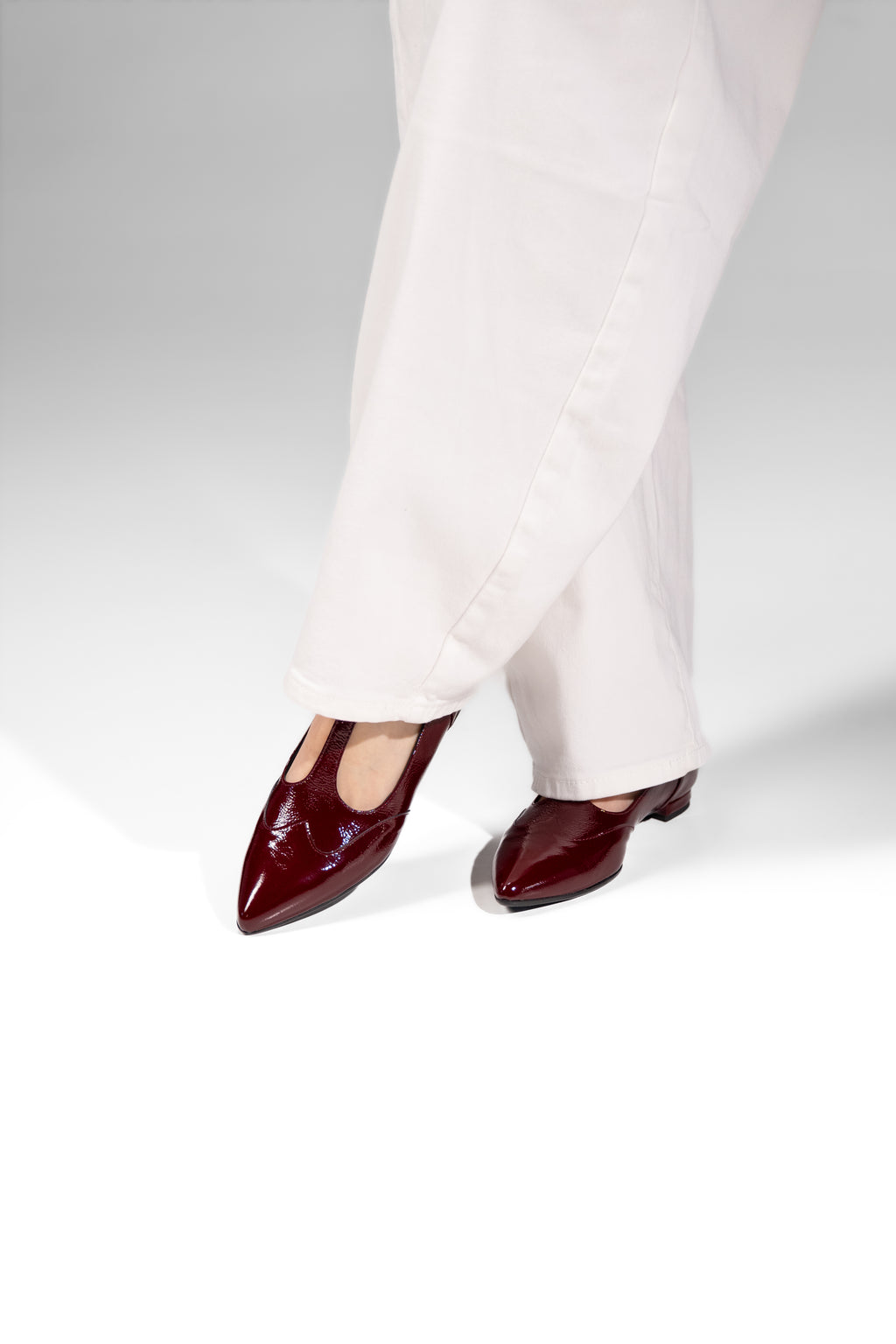 Pumps donna a coda di rondine