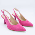 Slingback donna fuxia