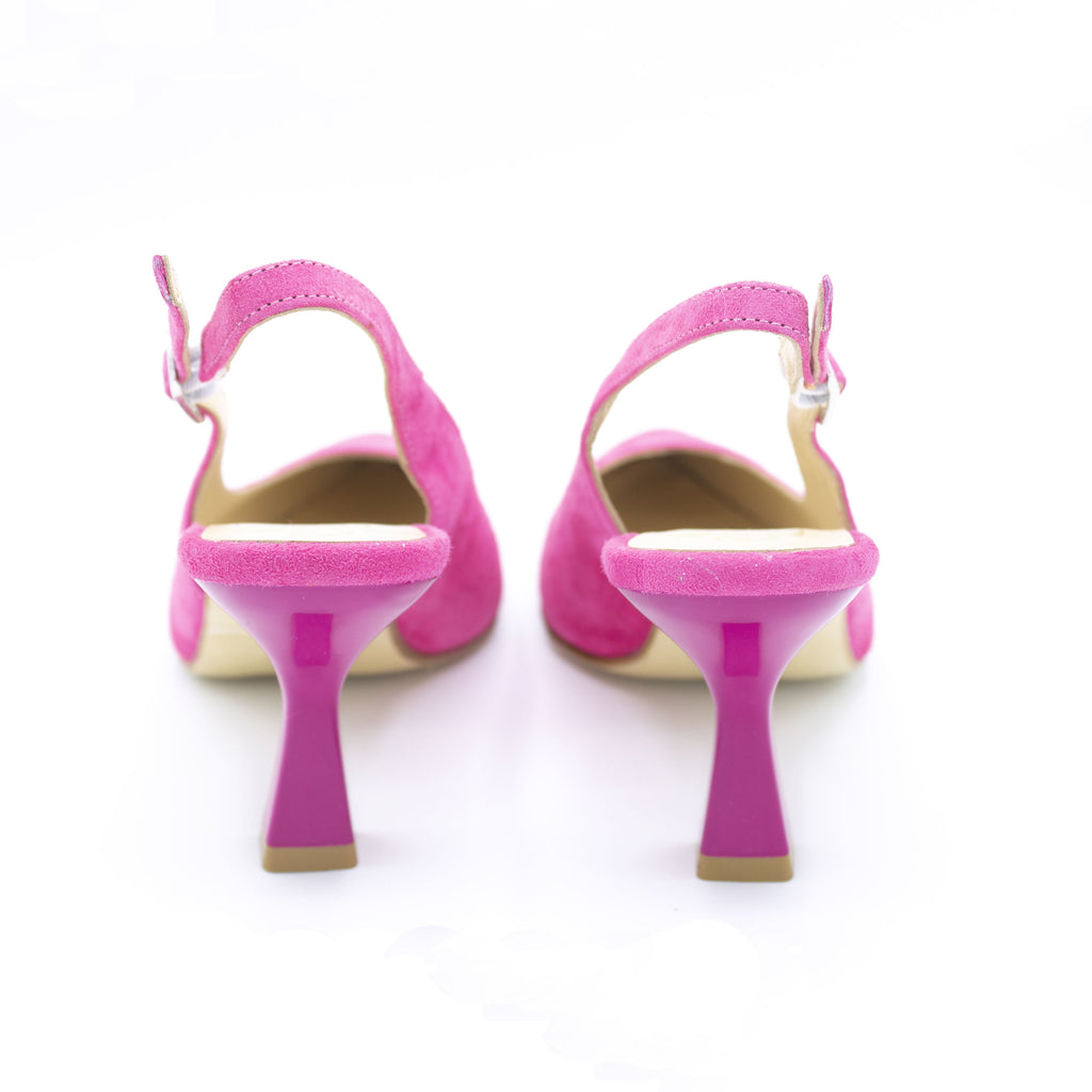 Slingback fuxia