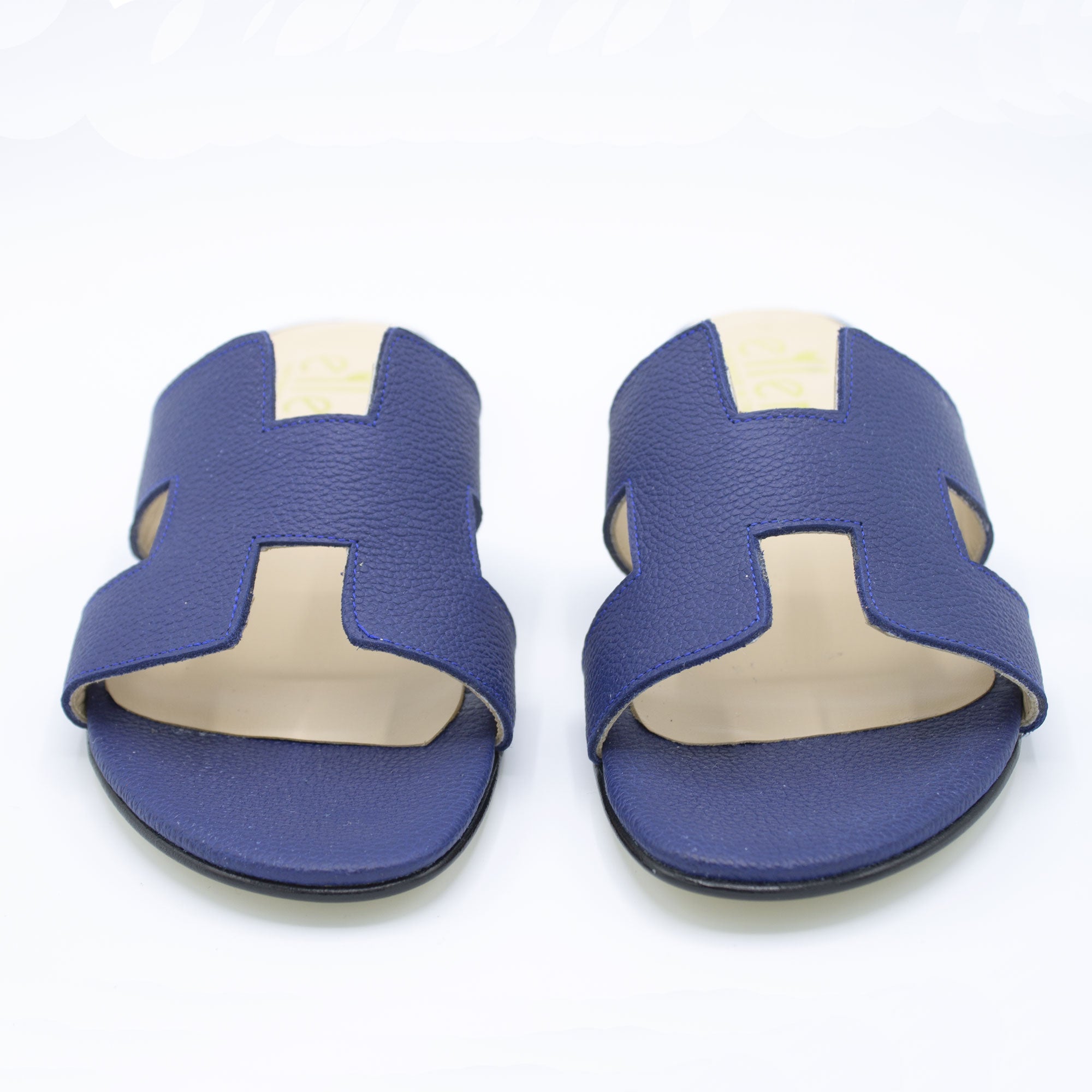 Ciabattina H in pelle
