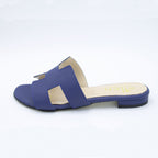 Ciabattina H in pelle