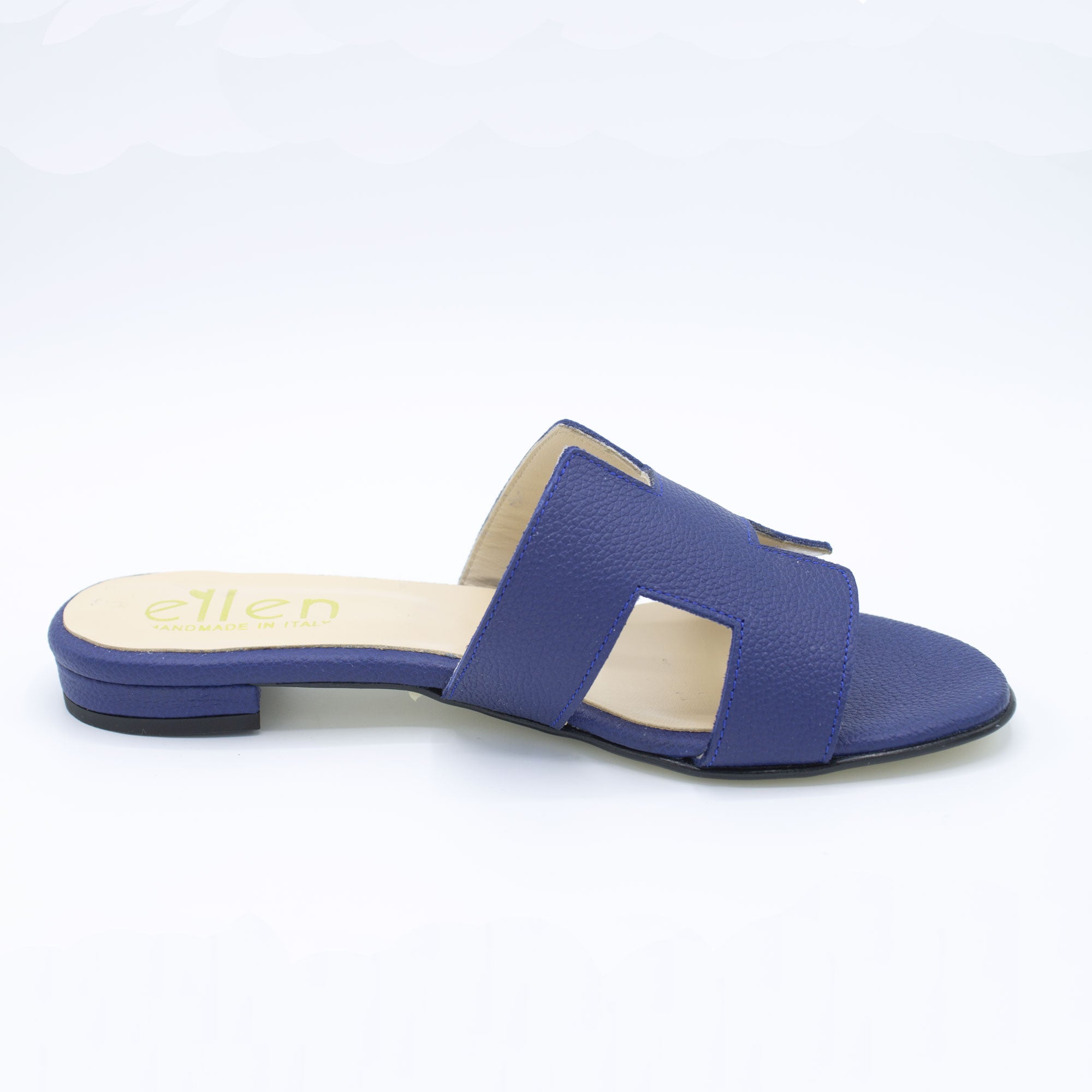 Ciabattina H in pelle