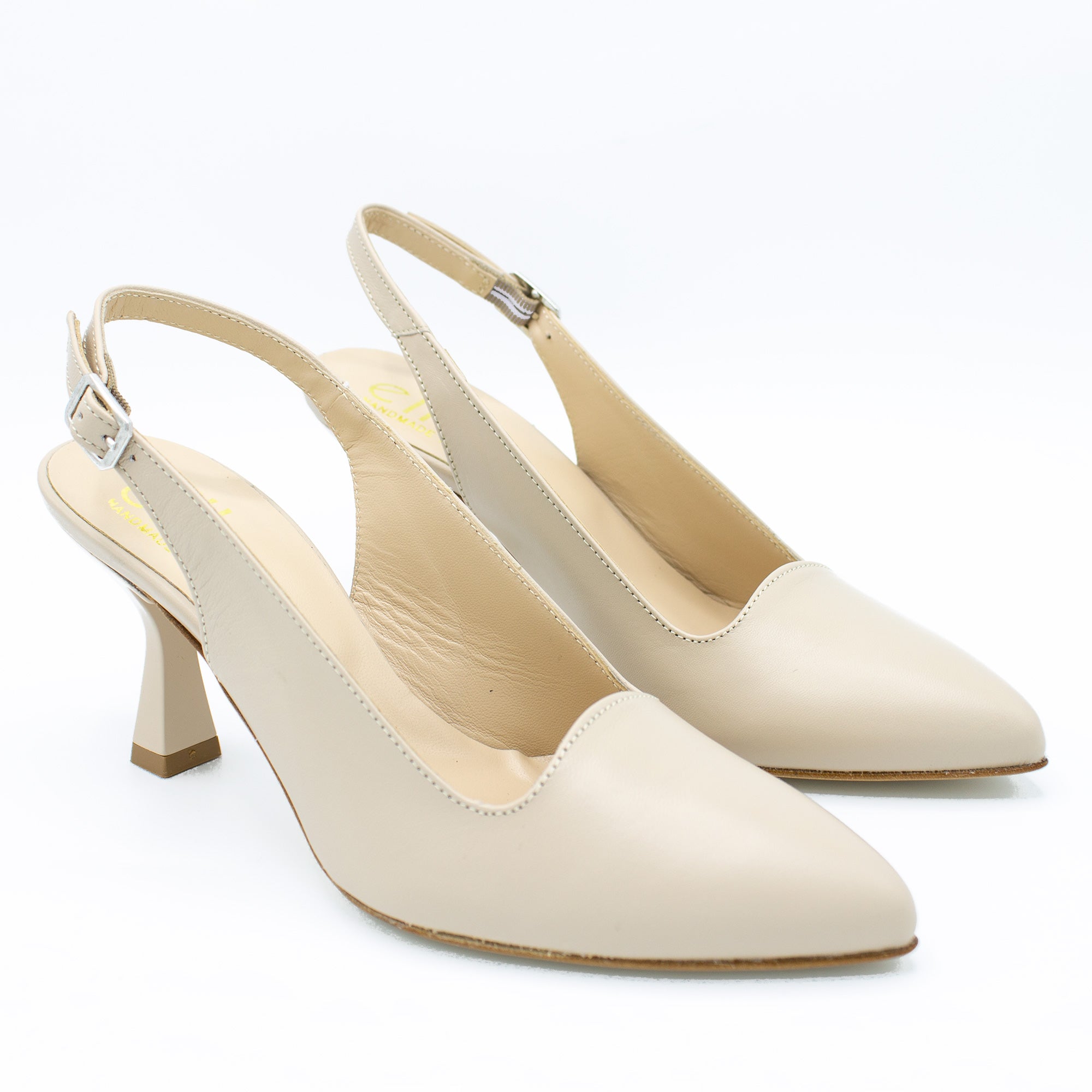 Slingback beige