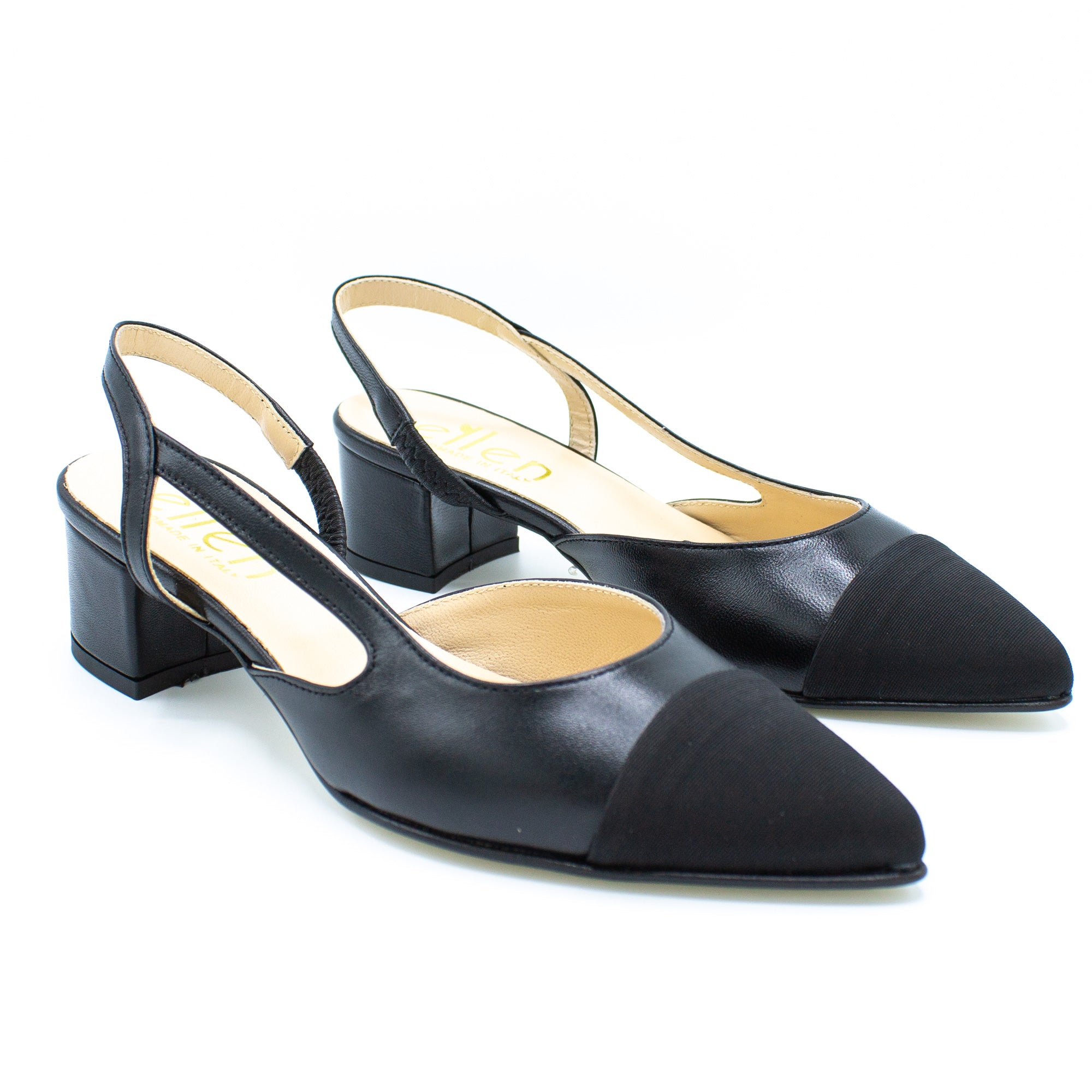 Slingback donna nera