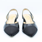 Slingback donna nera