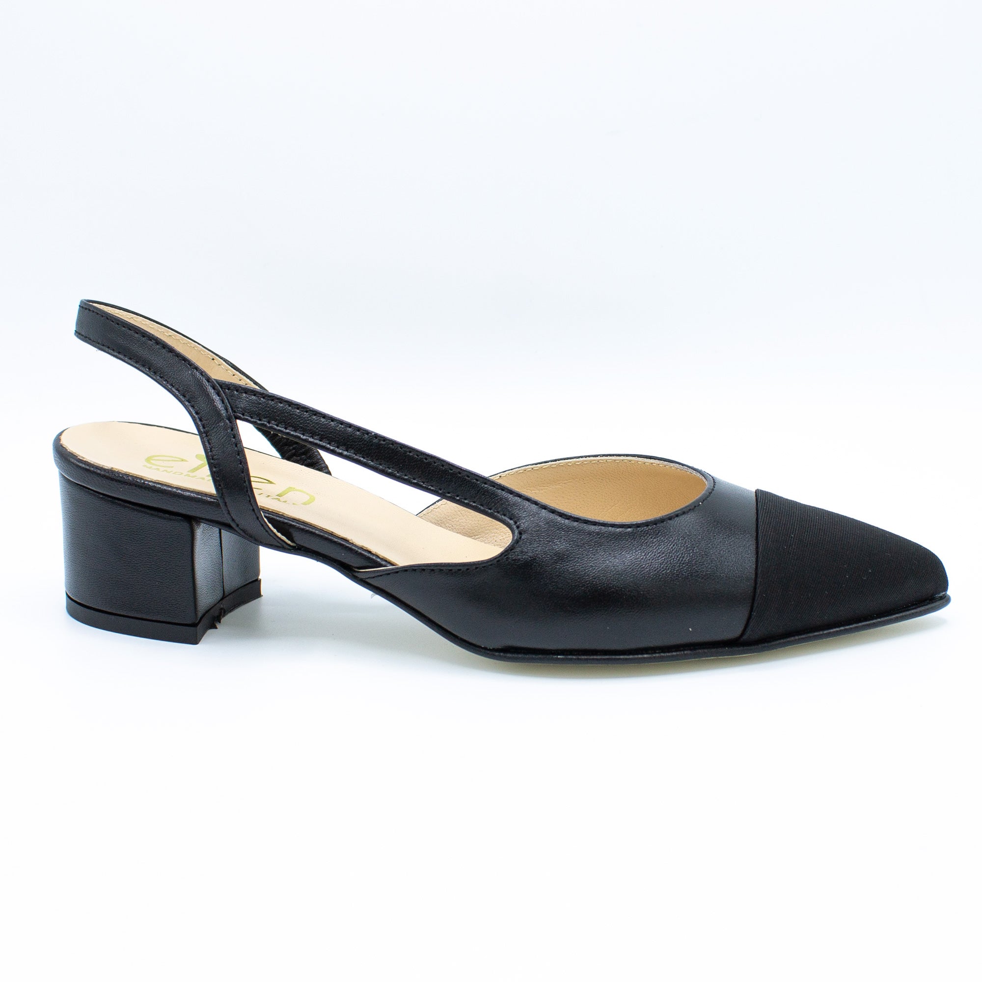 Slingback donna nera