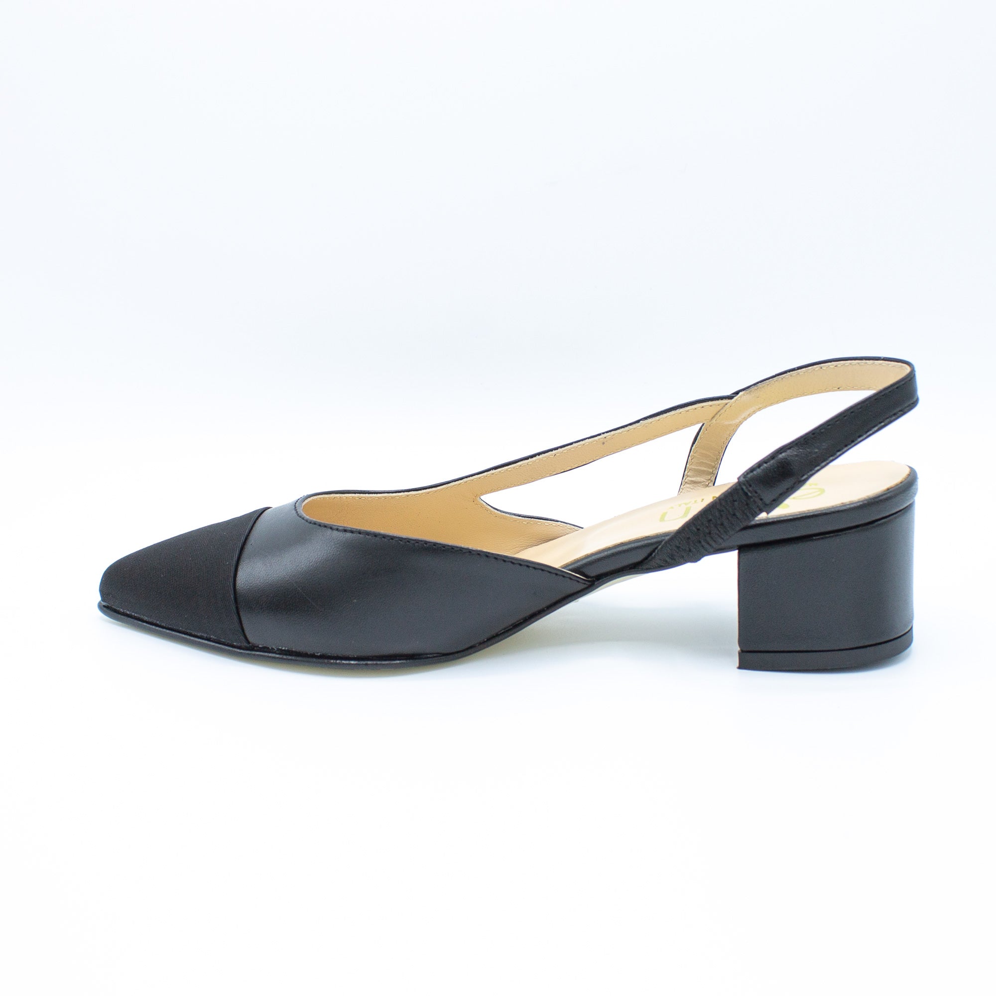 Slingback donna nera