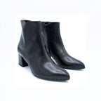 Stivaletto donna in pelle nero