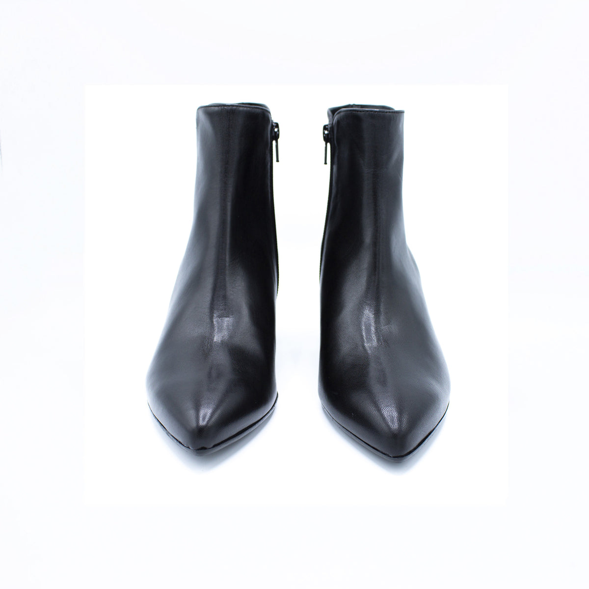 Stivaletto donna in pelle nero