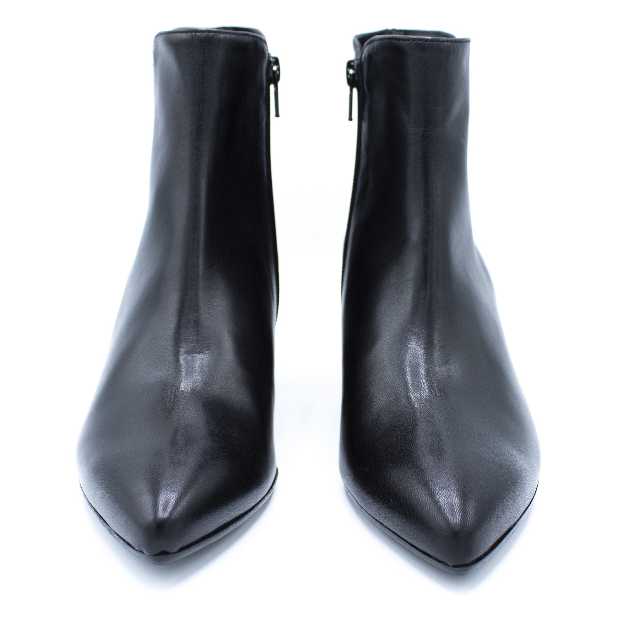 Stivaletto donna in pelle nero