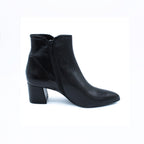 Stivaletto donna in pelle nero