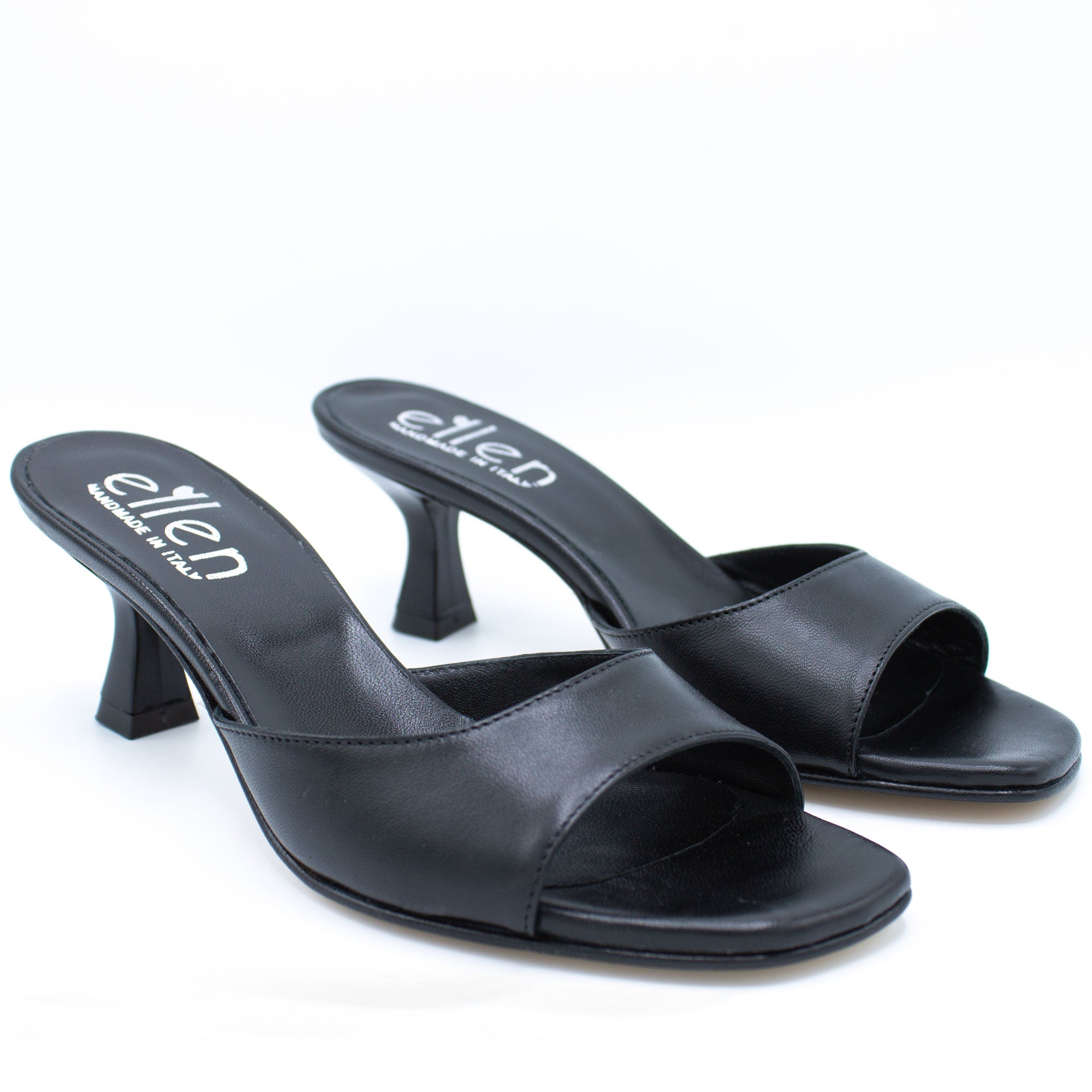 Mules donna nero
