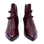 Stivaletto donna bordeaux