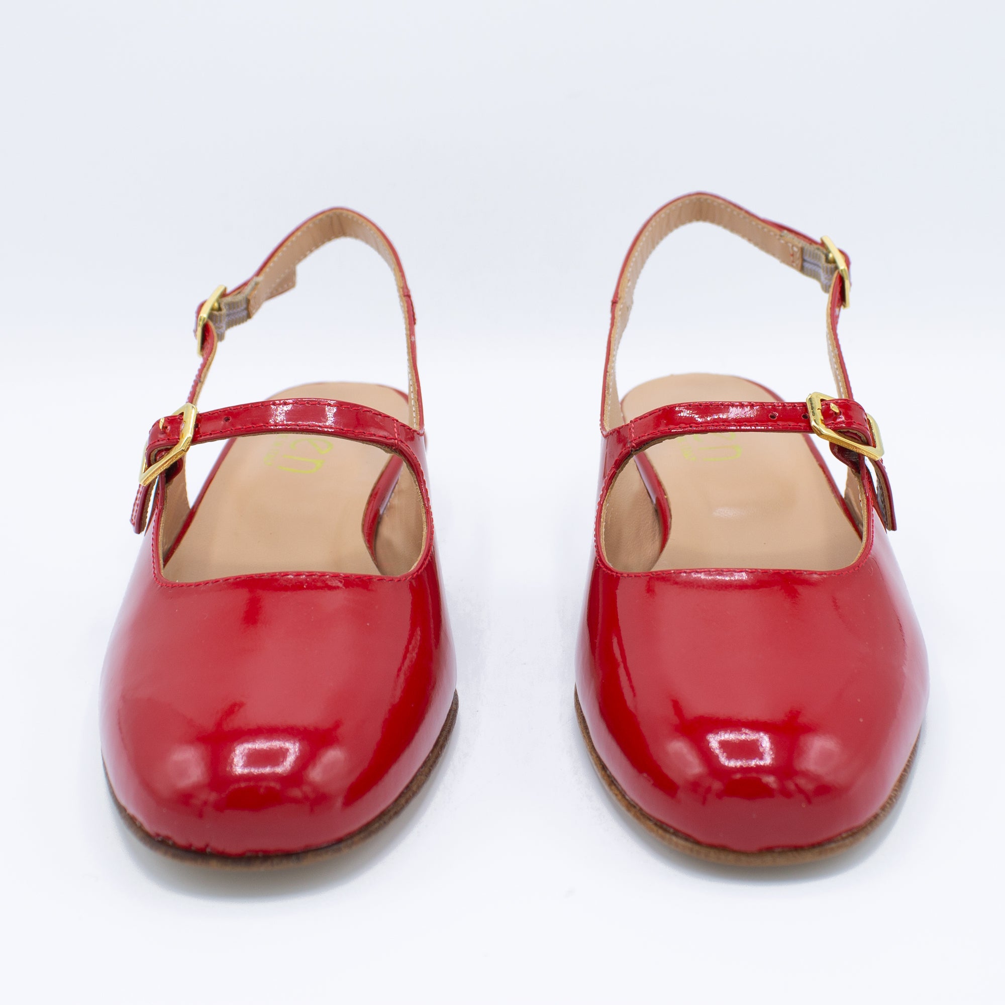 Slingback donna rosso