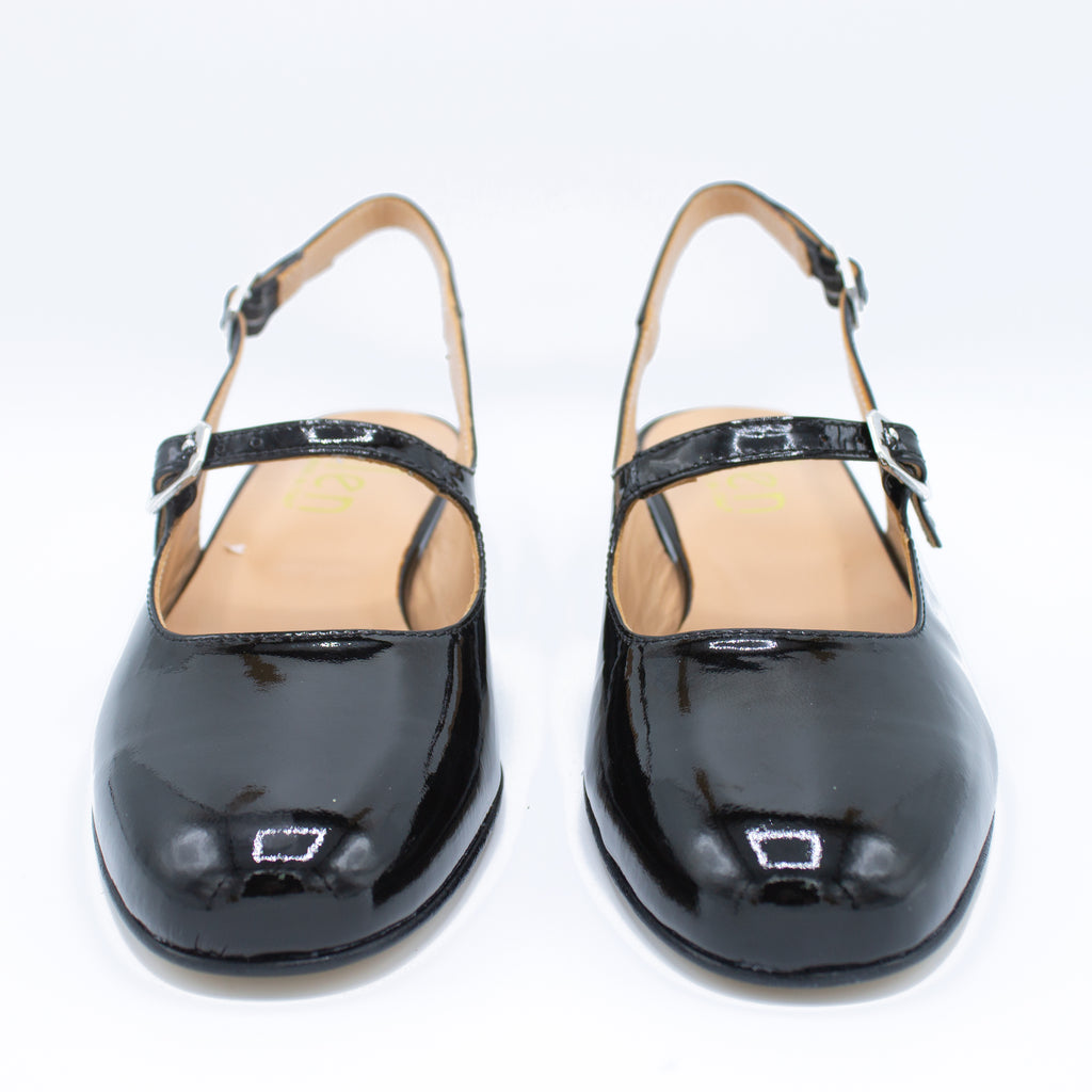 Slingback donna nero