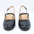 Slingback donna nero