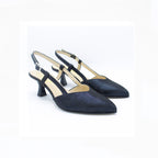 Slingback donna blu