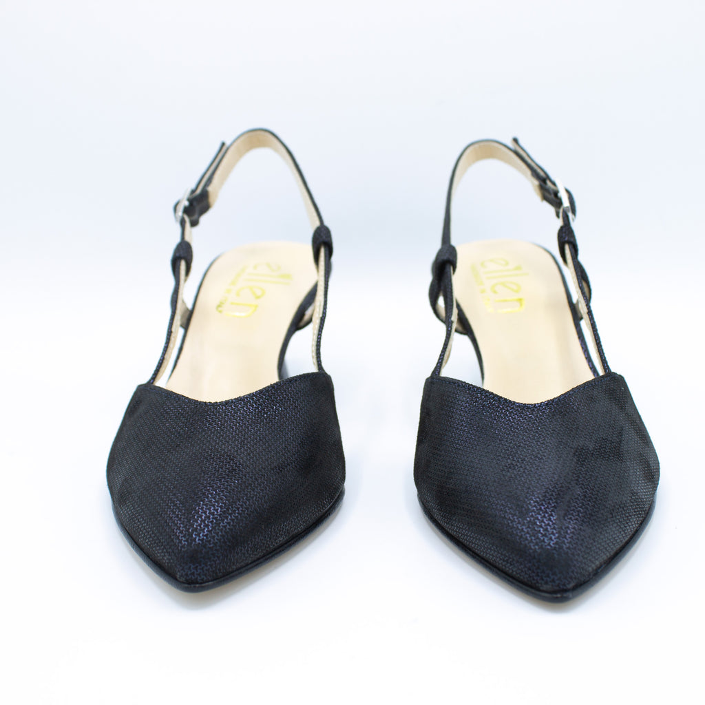 Slingback donna blu