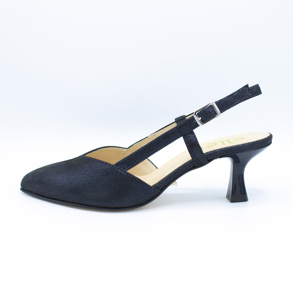 Slingback donna blu