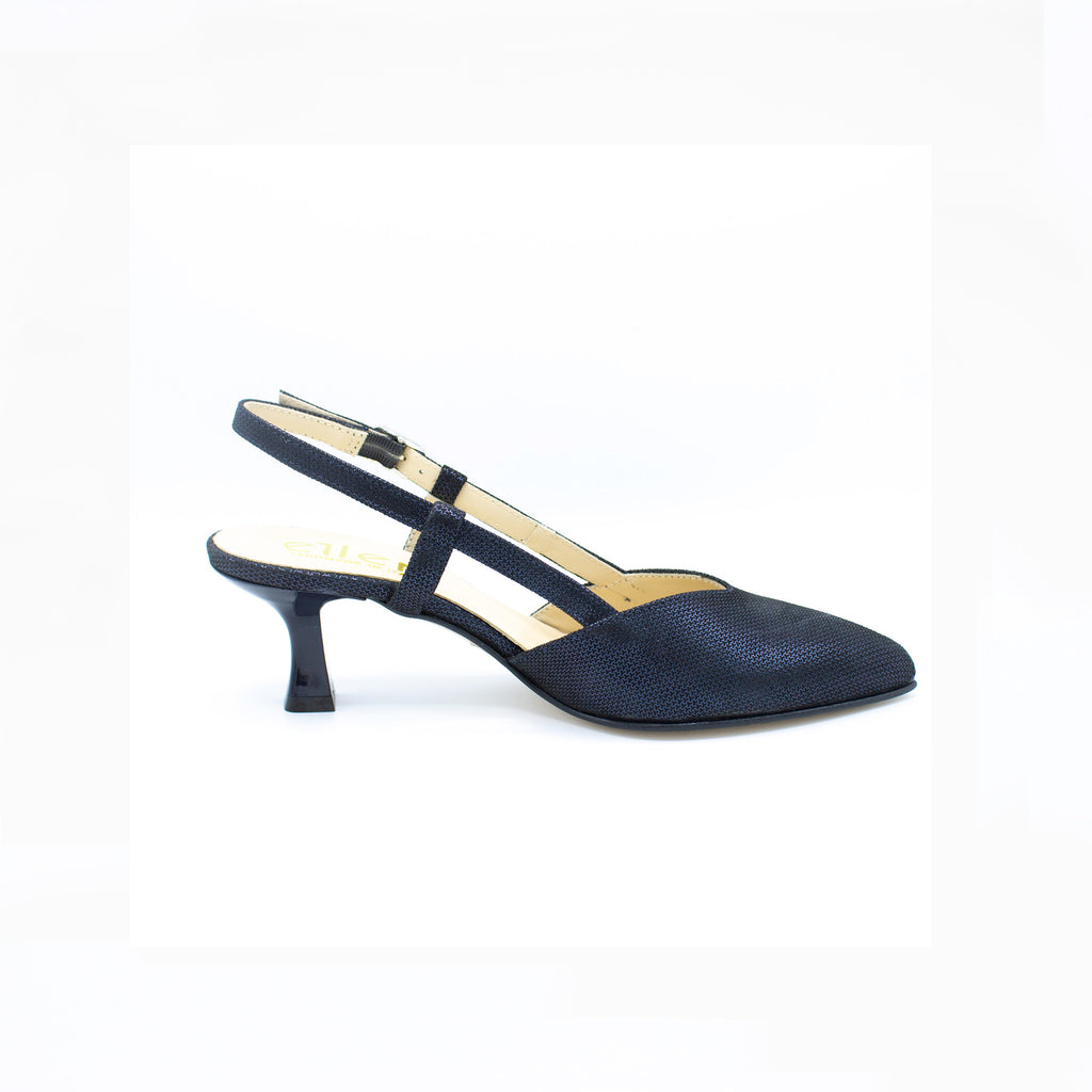 Slingback donna blu