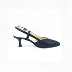 Slingback donna blu