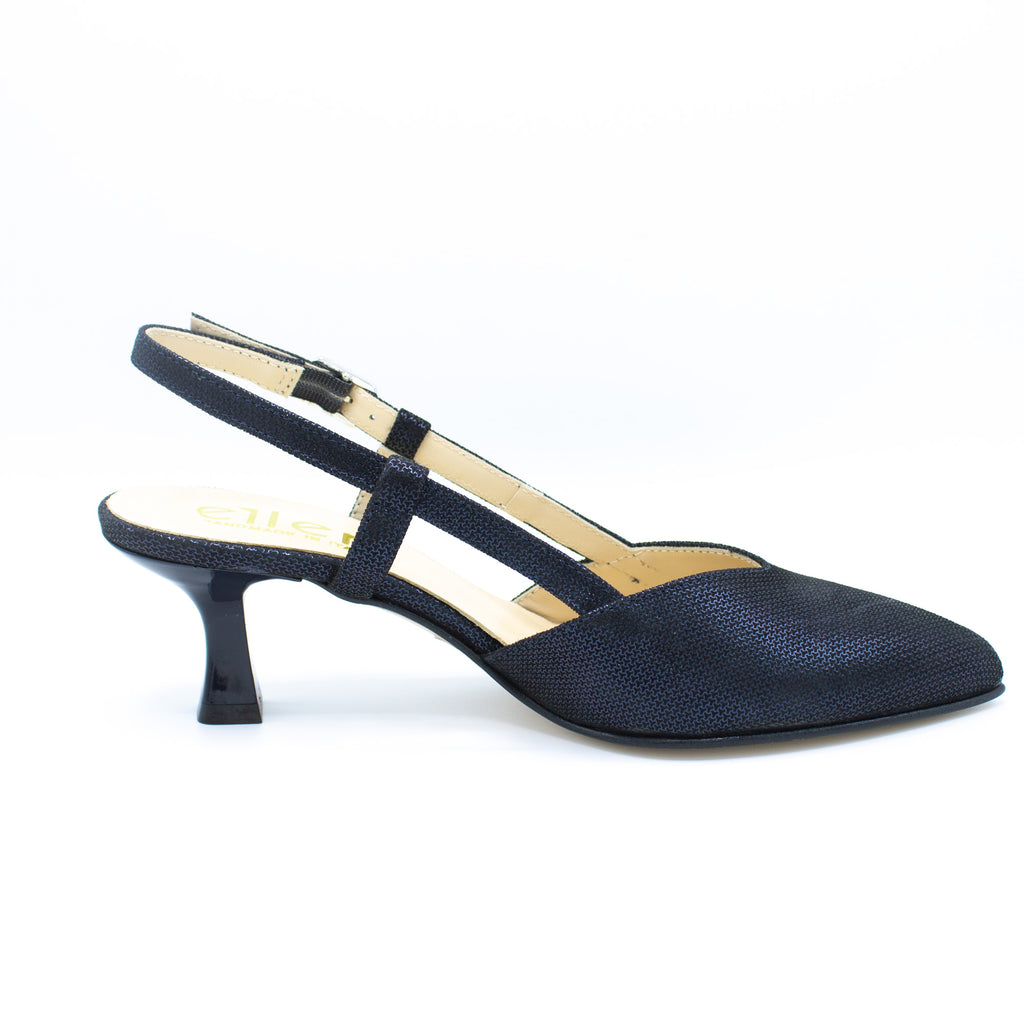 Slingback donna blu
