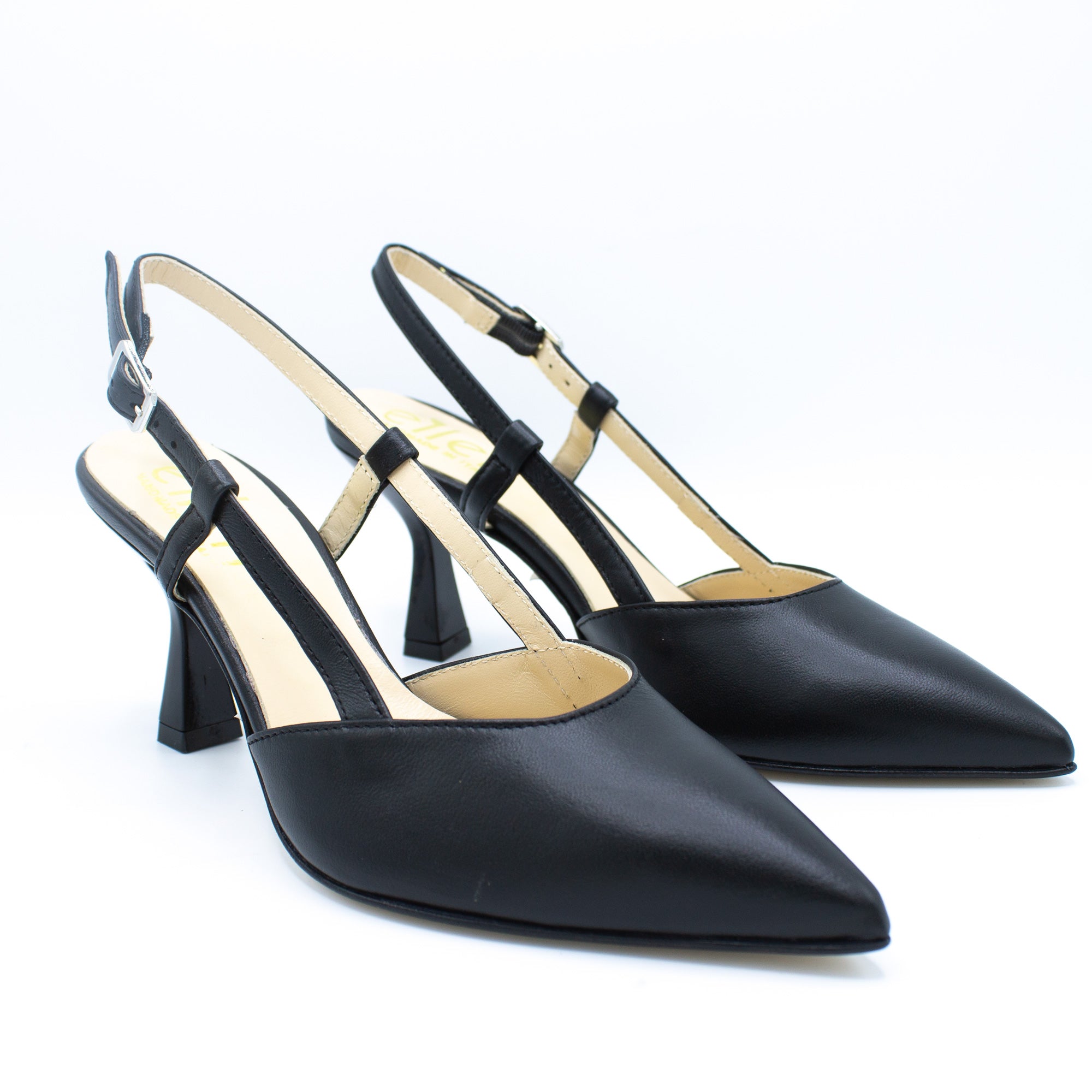 Slingback donna nero