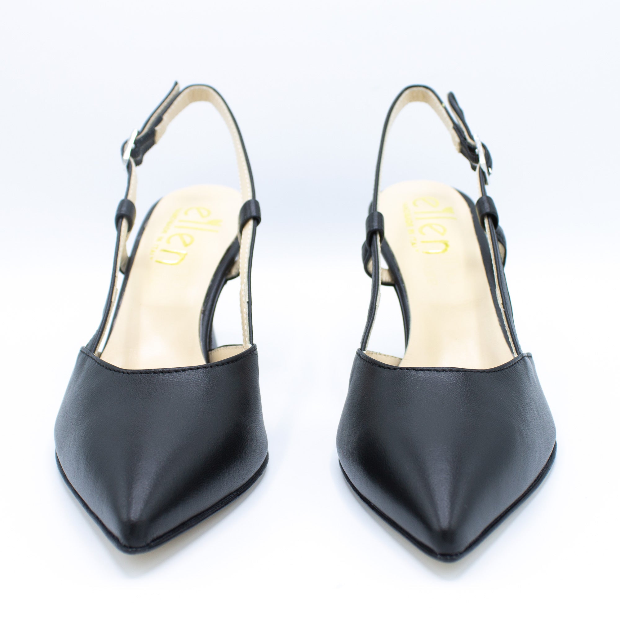 Slingback donna nero