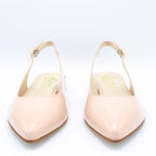 Slingback donna cipria