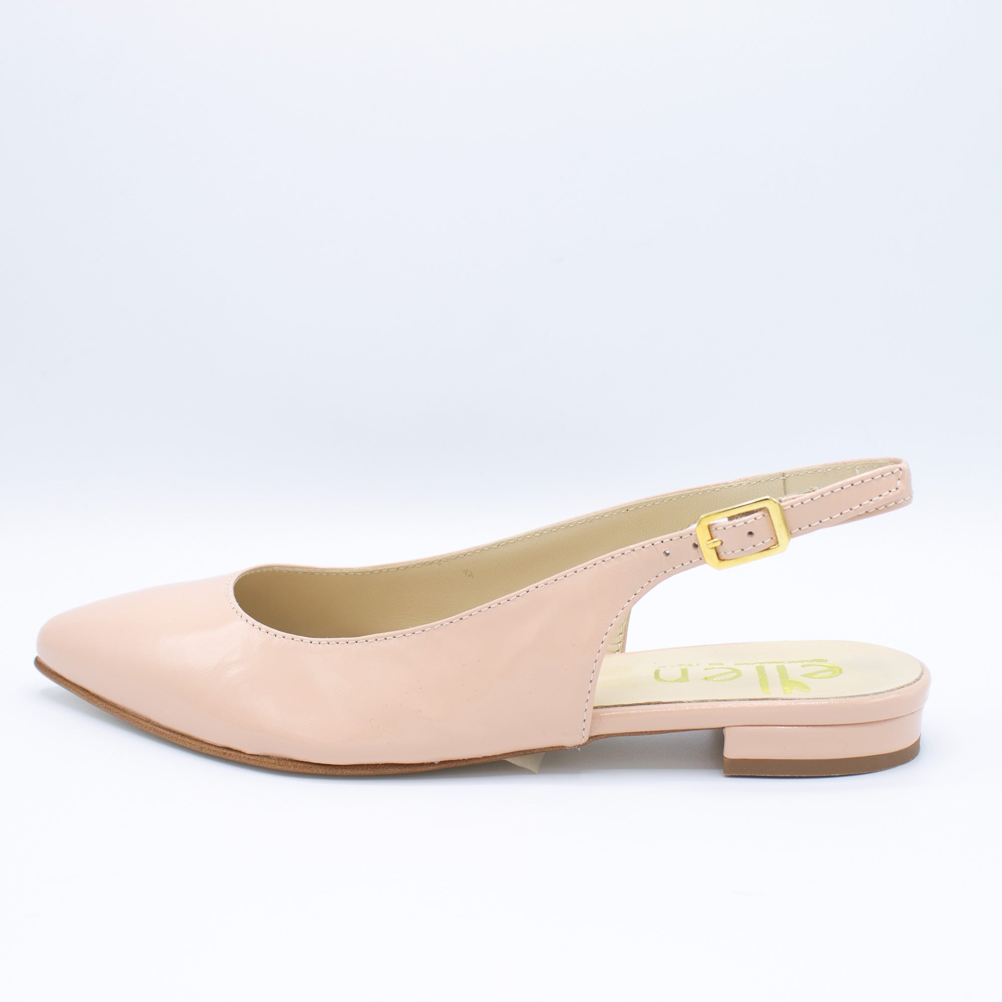 Slingback donna cipria