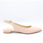 Slingback donna cipria