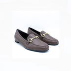 Mocassino donna cioccolato