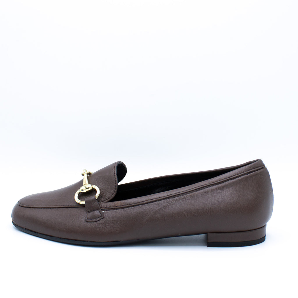 Mocassino donna cioccolato