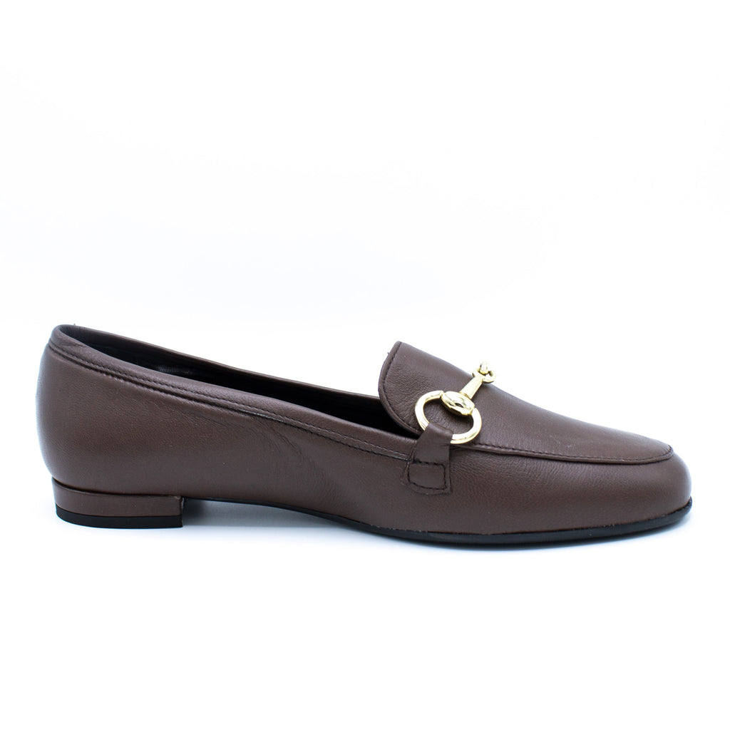 Mocassino donna cioccolato