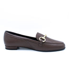 Mocassino donna cioccolato