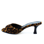 Mules donna leopardo