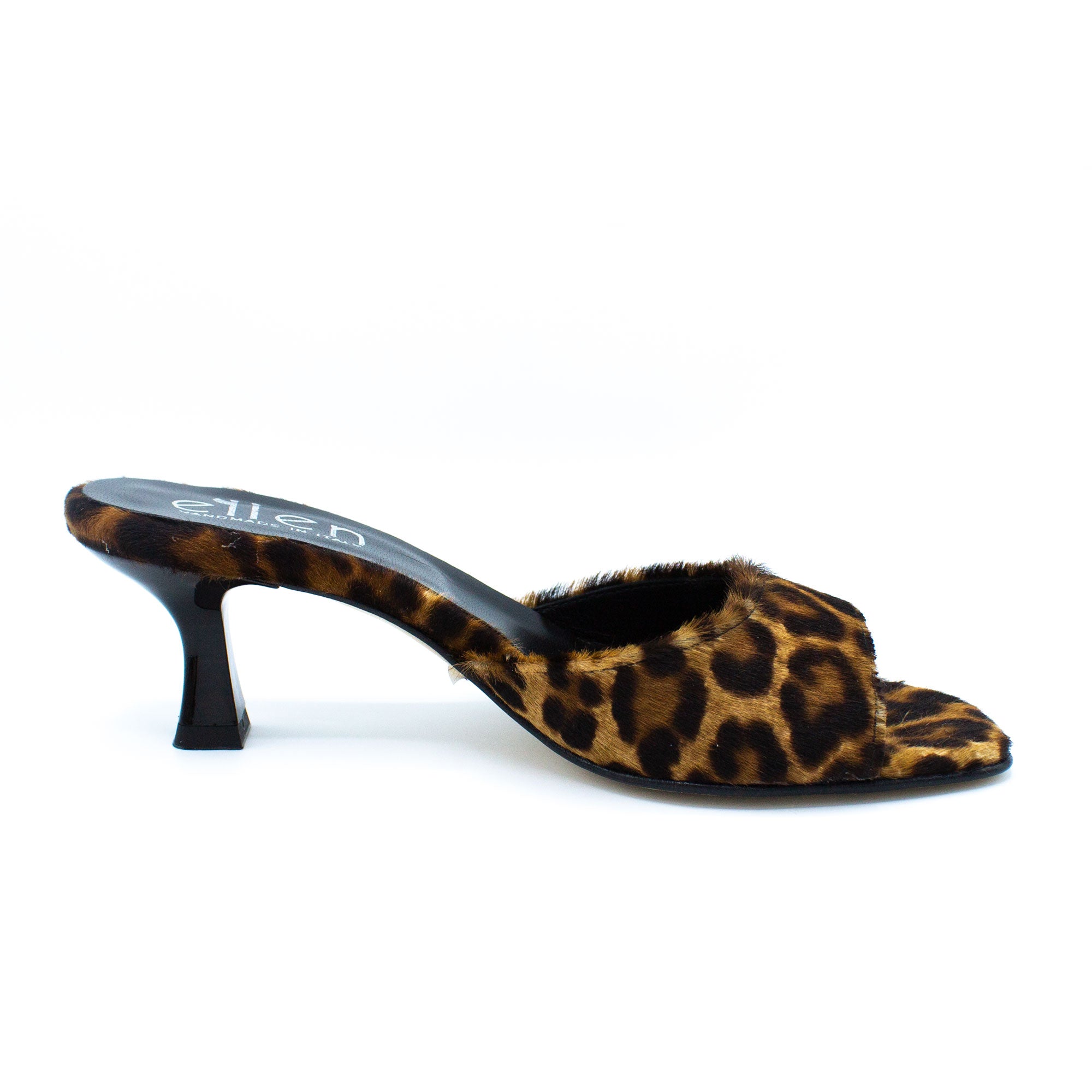 Mules donna leopardo