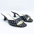 Mules donna pois nero