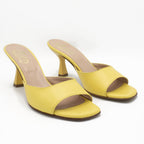Mules donna giallo